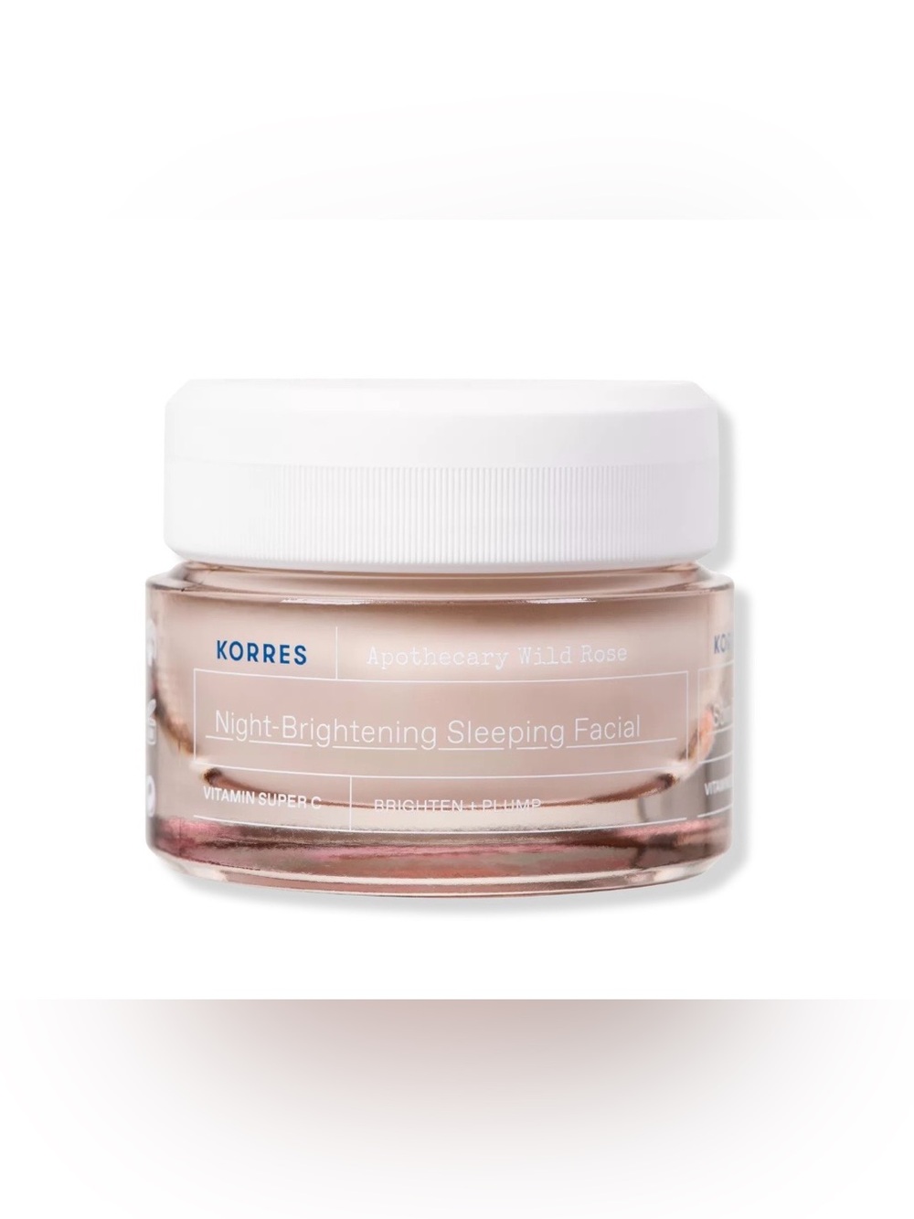 ‼️NWT‼️Korres Night-Brightening Sleeping Facial — Soft Pink & White Jar